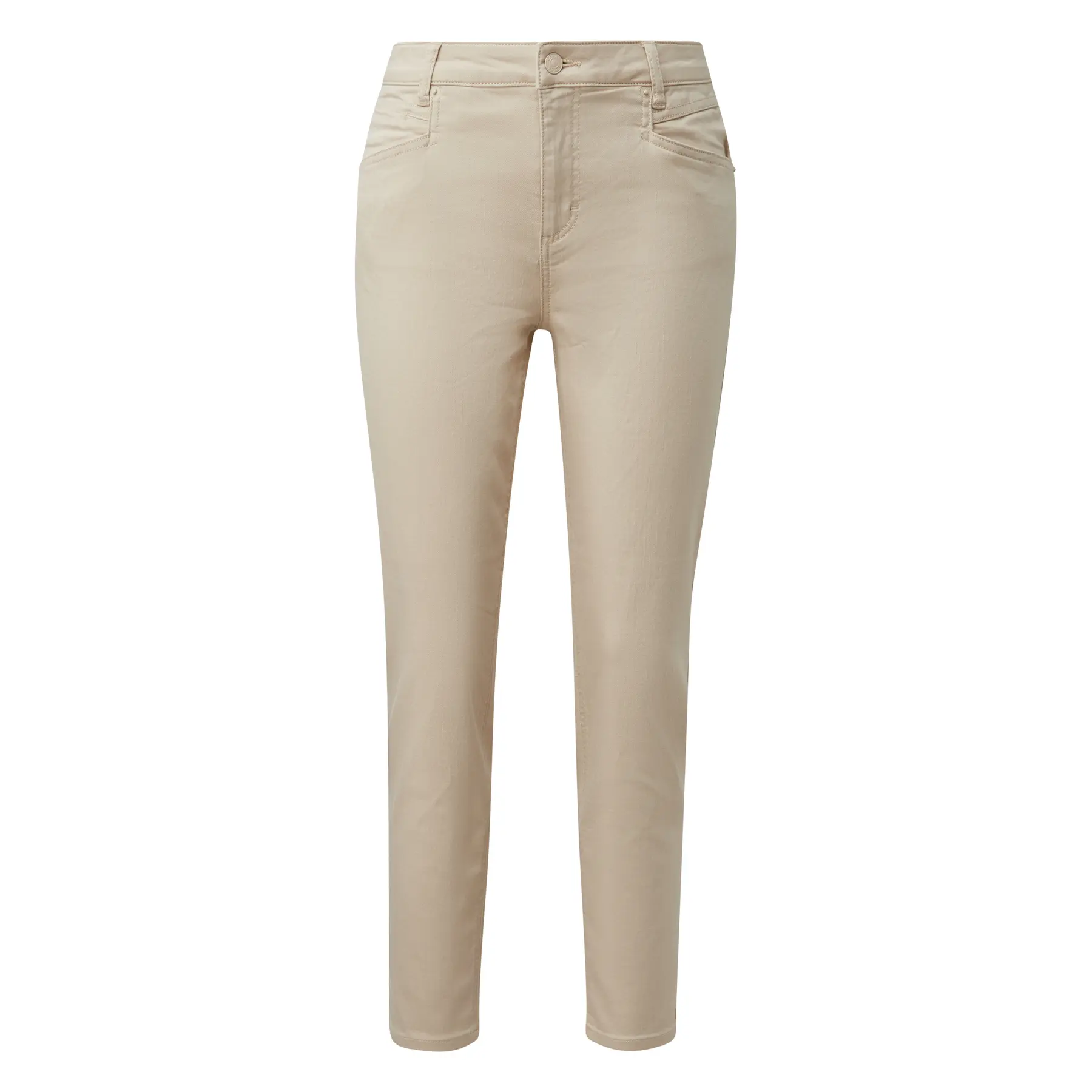 Damen Chino-Hose Färbung in Stück Mittlere Taille COMMA