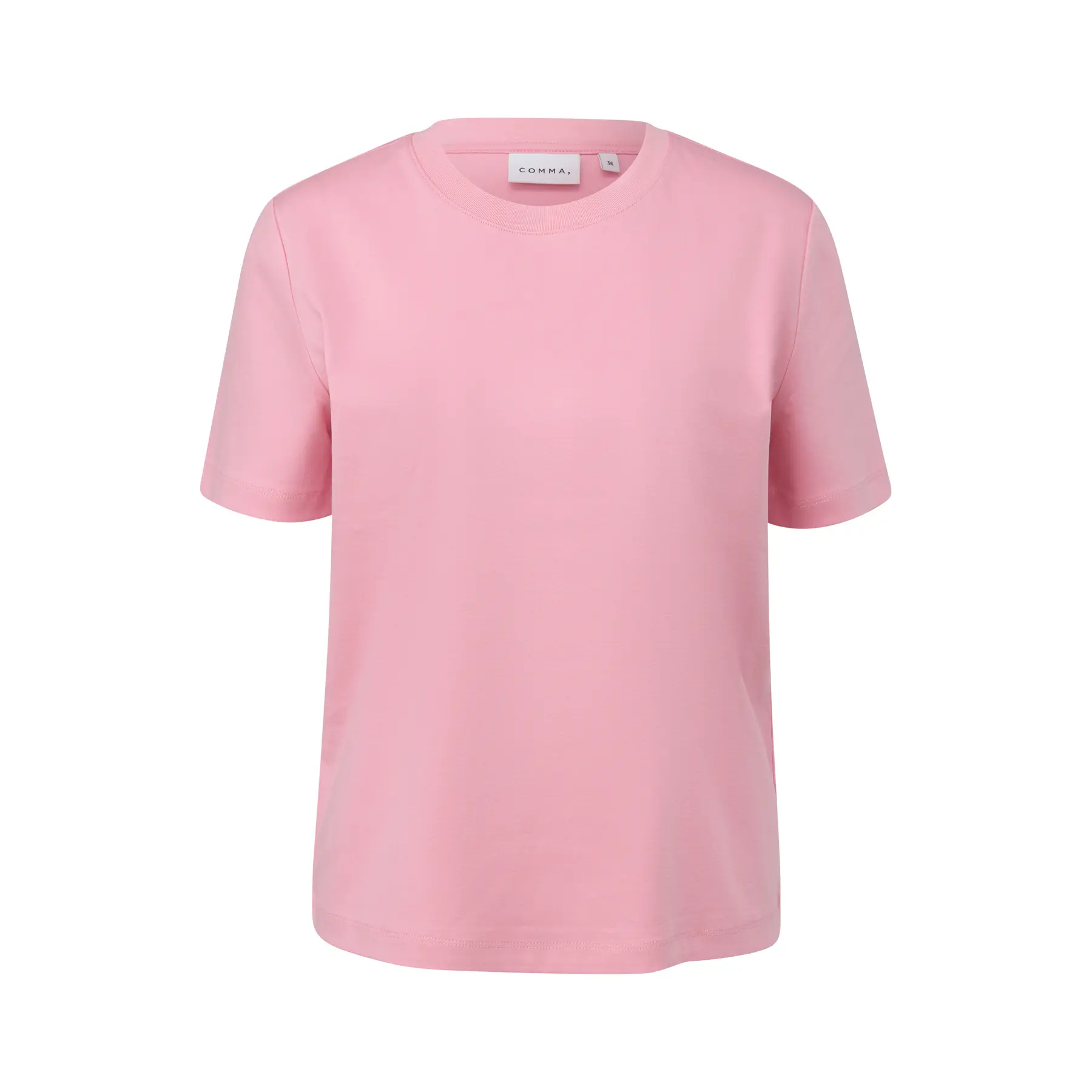 Klassieke T-shirt met artistiek patroon dames COMMA