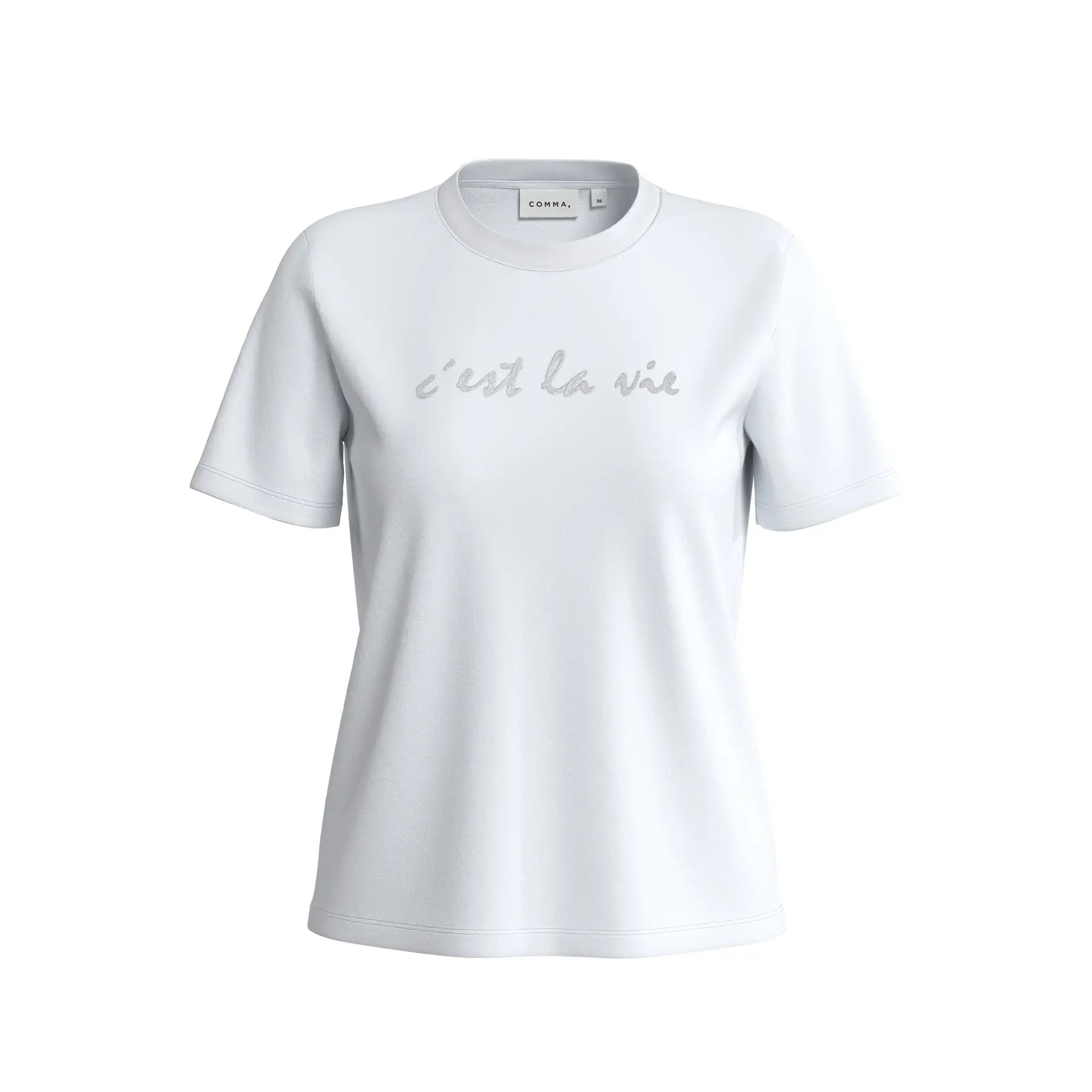 Classic Fit Women's T-shirt Comma 01E6