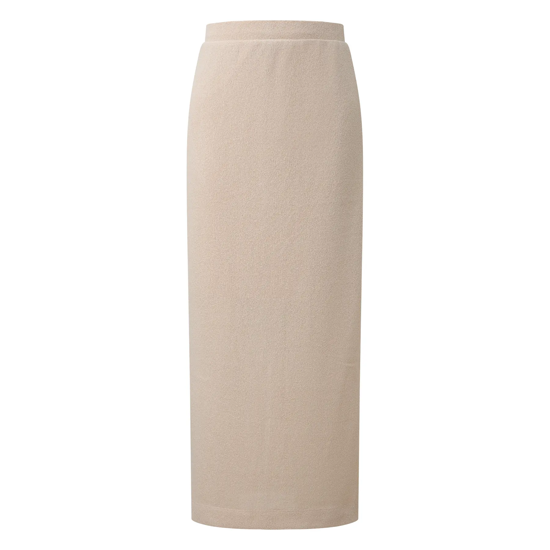 Gonna lunga in maglia fine con vestibilità aderente a vita elastica donna COMMA