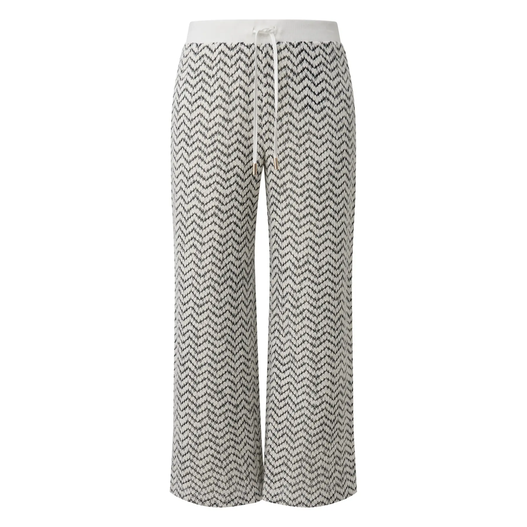 Strukturierter Jersey-Culotte-Rock mit Muster für Damen COMMA