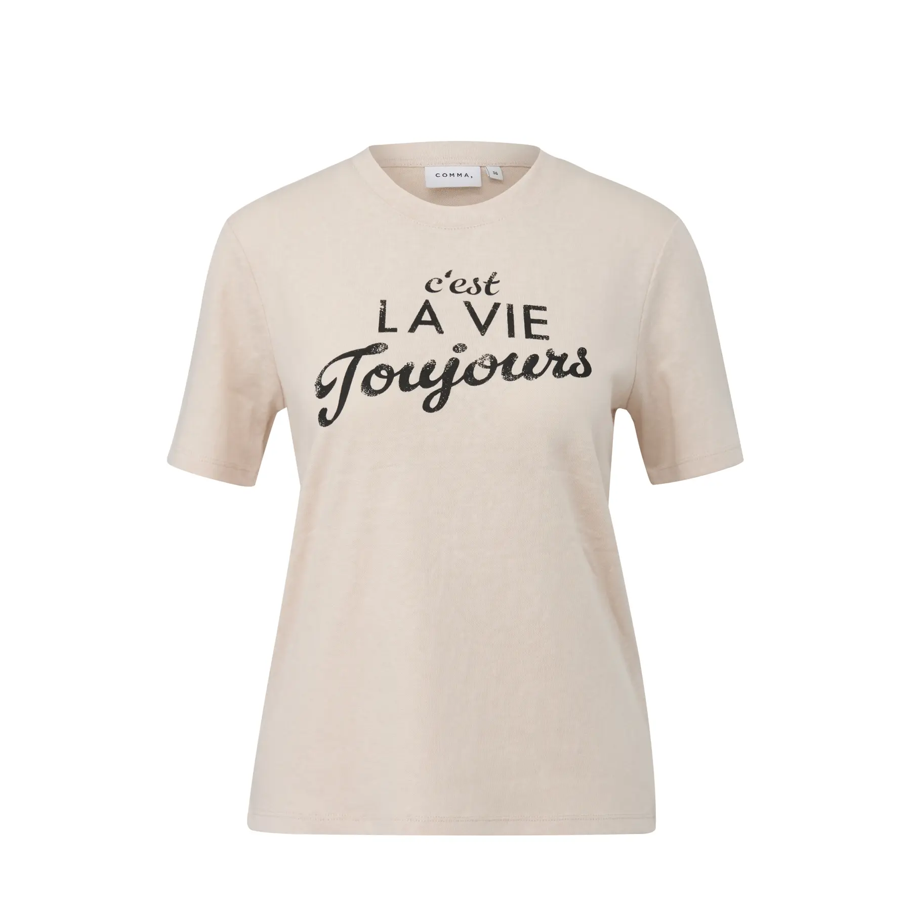 T-shirt in jersey con stampa grafica donna COMMA 93E5