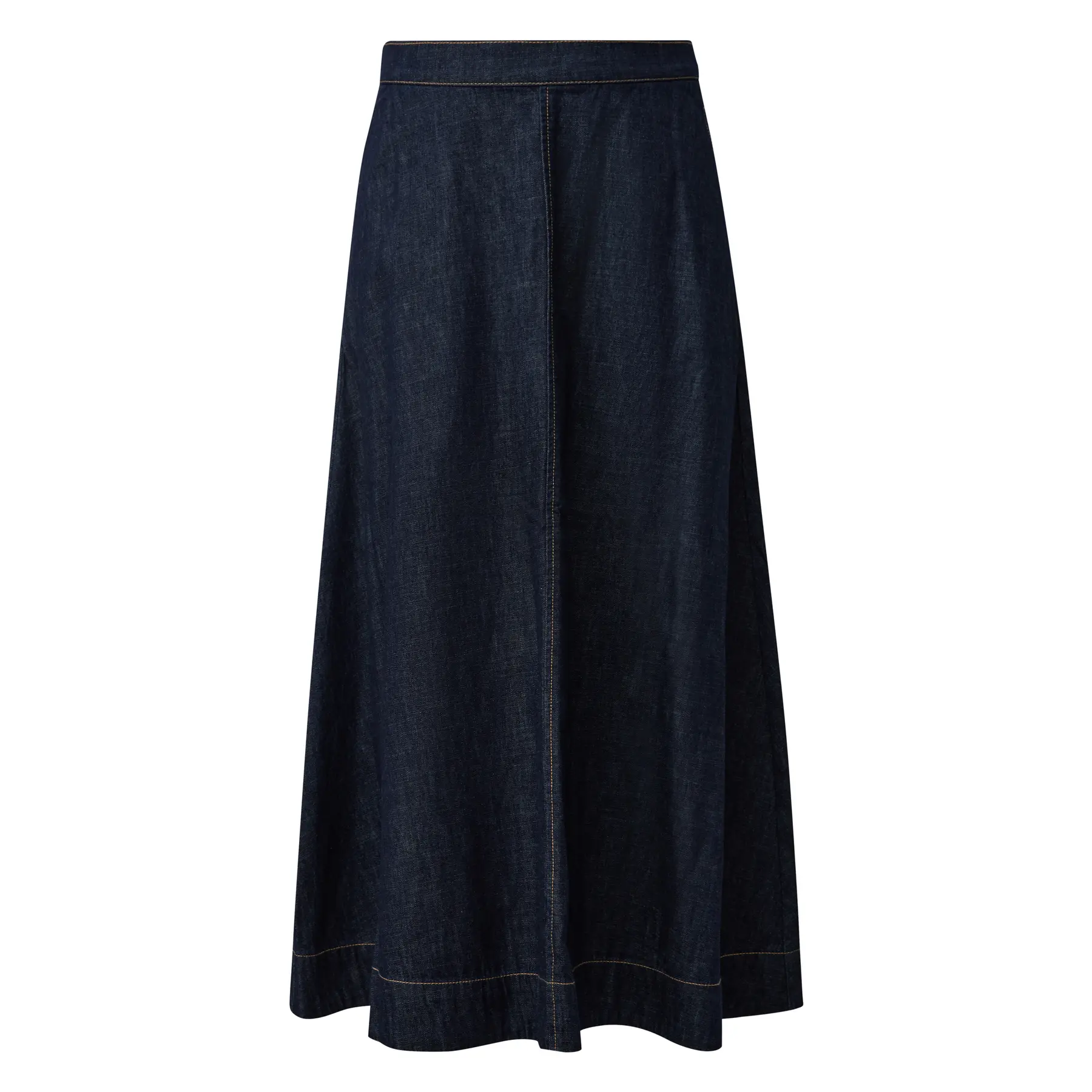 Gonna midi in denim leggero a campana donna COMMA