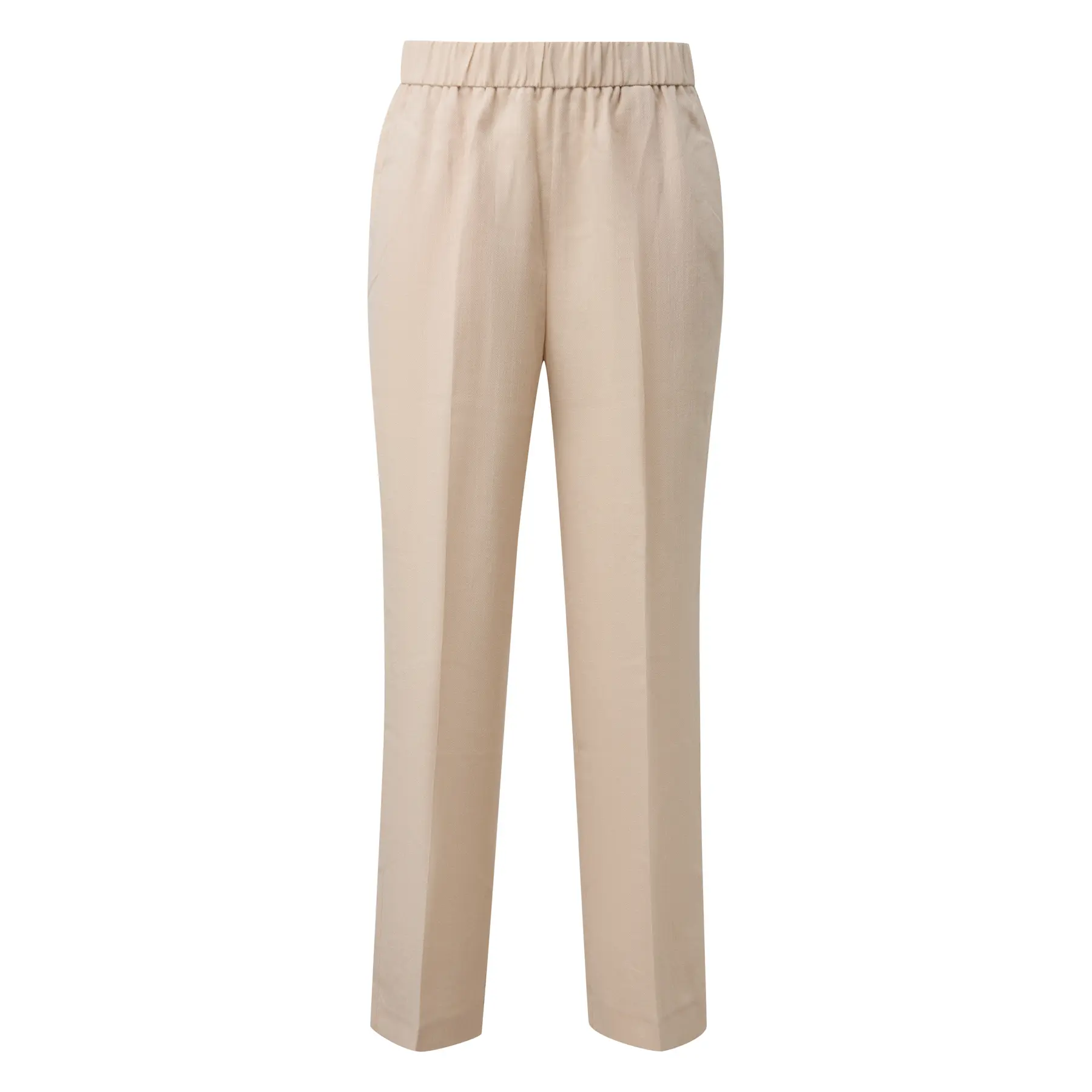 Pantaloni elegante alla caviglia in tessuto leggero donna COMMA