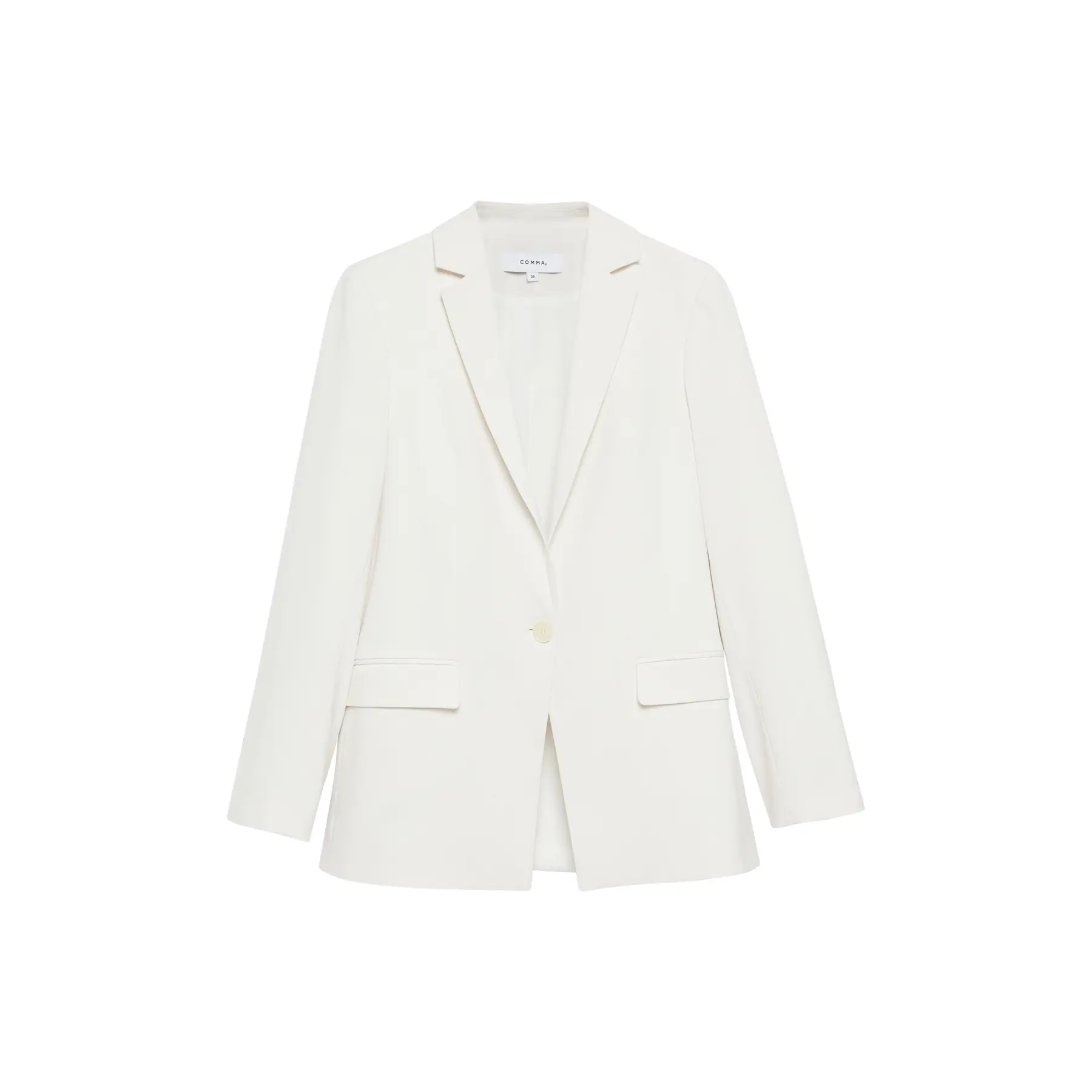 Tailliertes Stretch-Viskose-Blazer für Damen COMMA