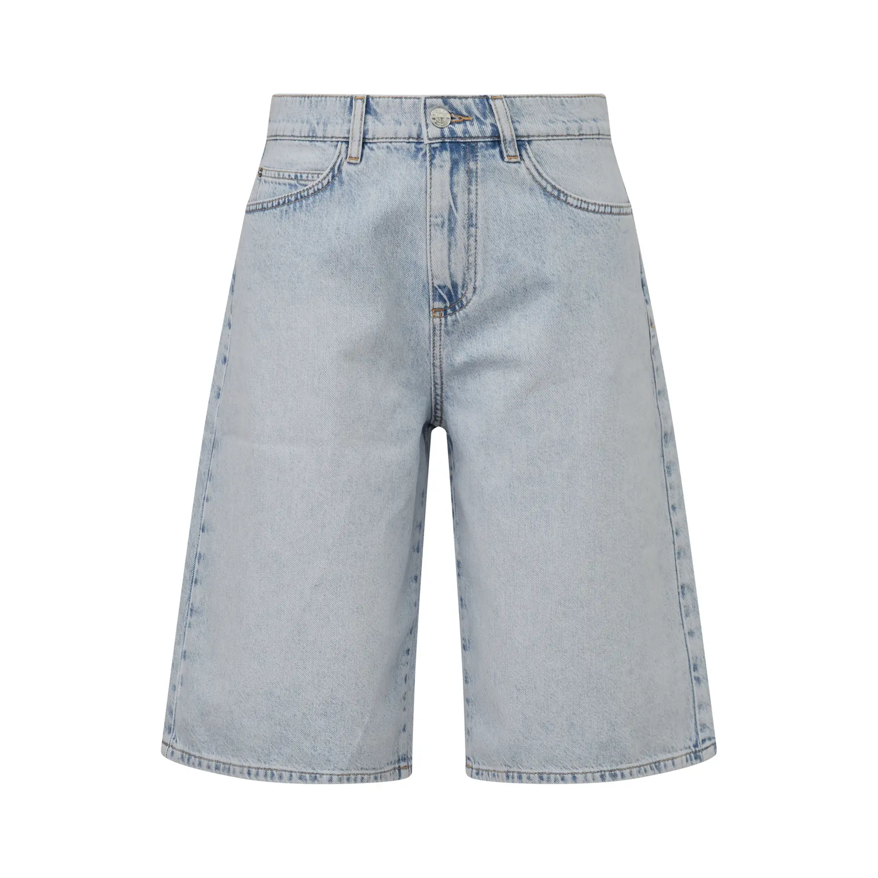 Korte jeans met vijf zakken en katoen voering dames COMMA
