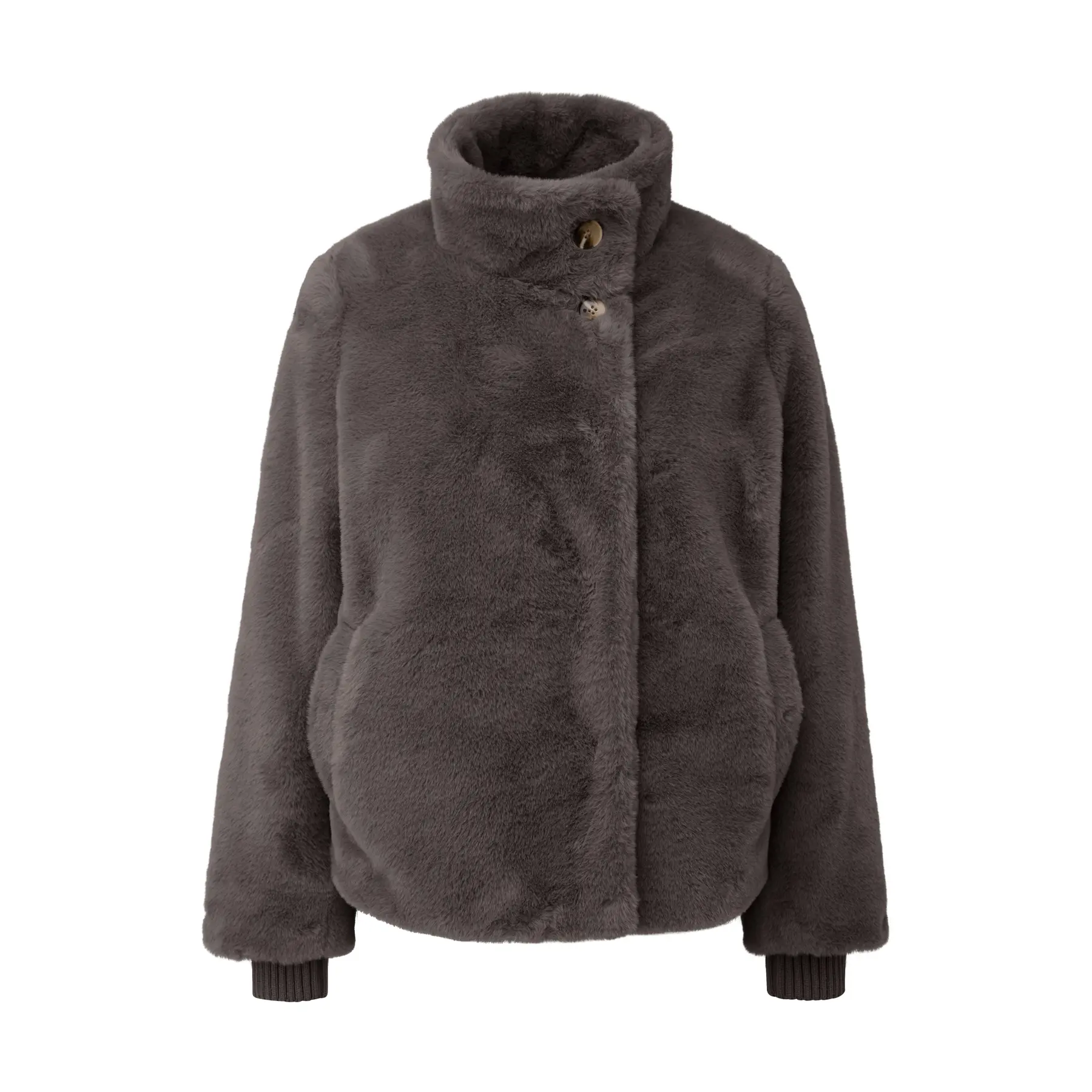 Fleecejacke mit Bündchen Damen COMMA