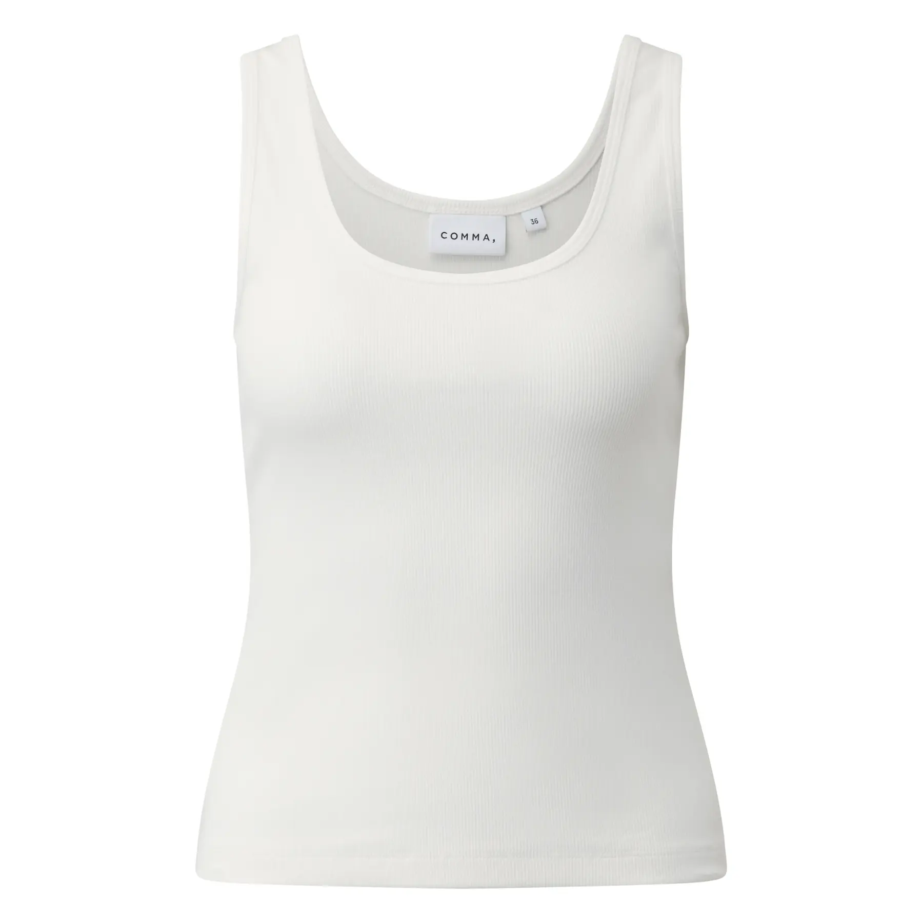 Women's Ribbed Tank Top Comma