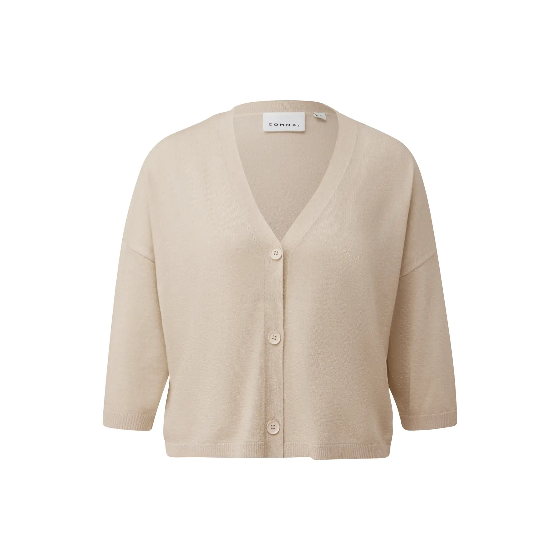 Short Fine Knit Cardigan For Women Comma
