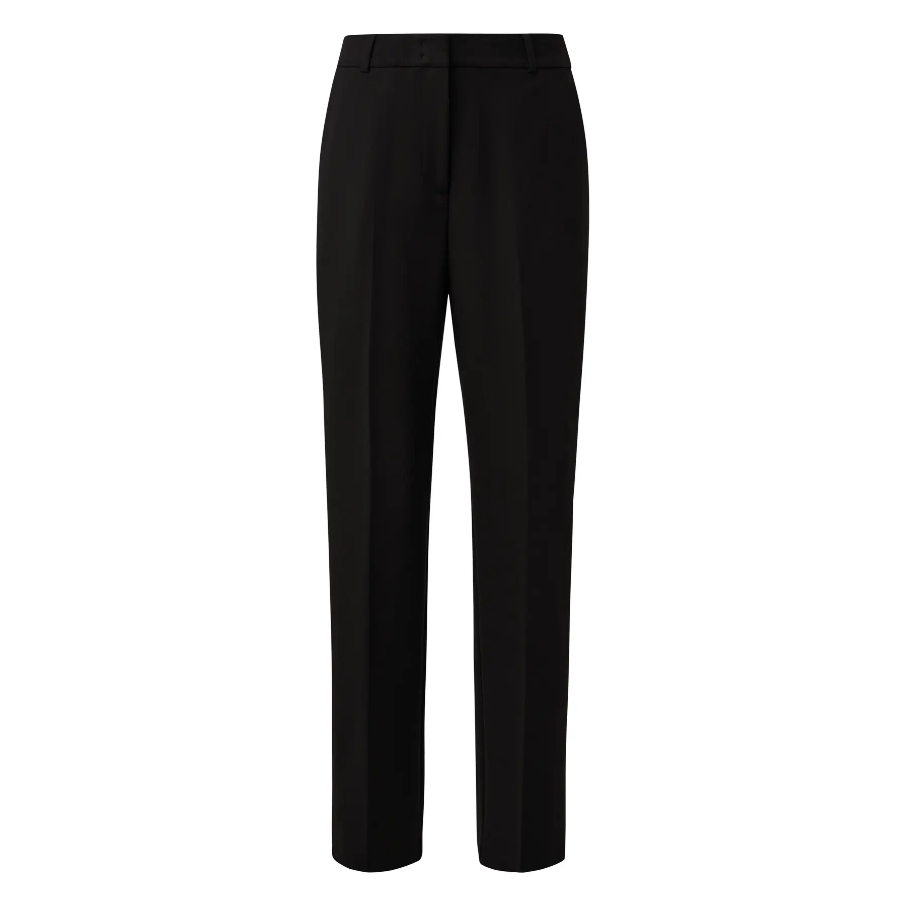 Pantalone da completo dritto fluido in viscosa mista donna COMMA