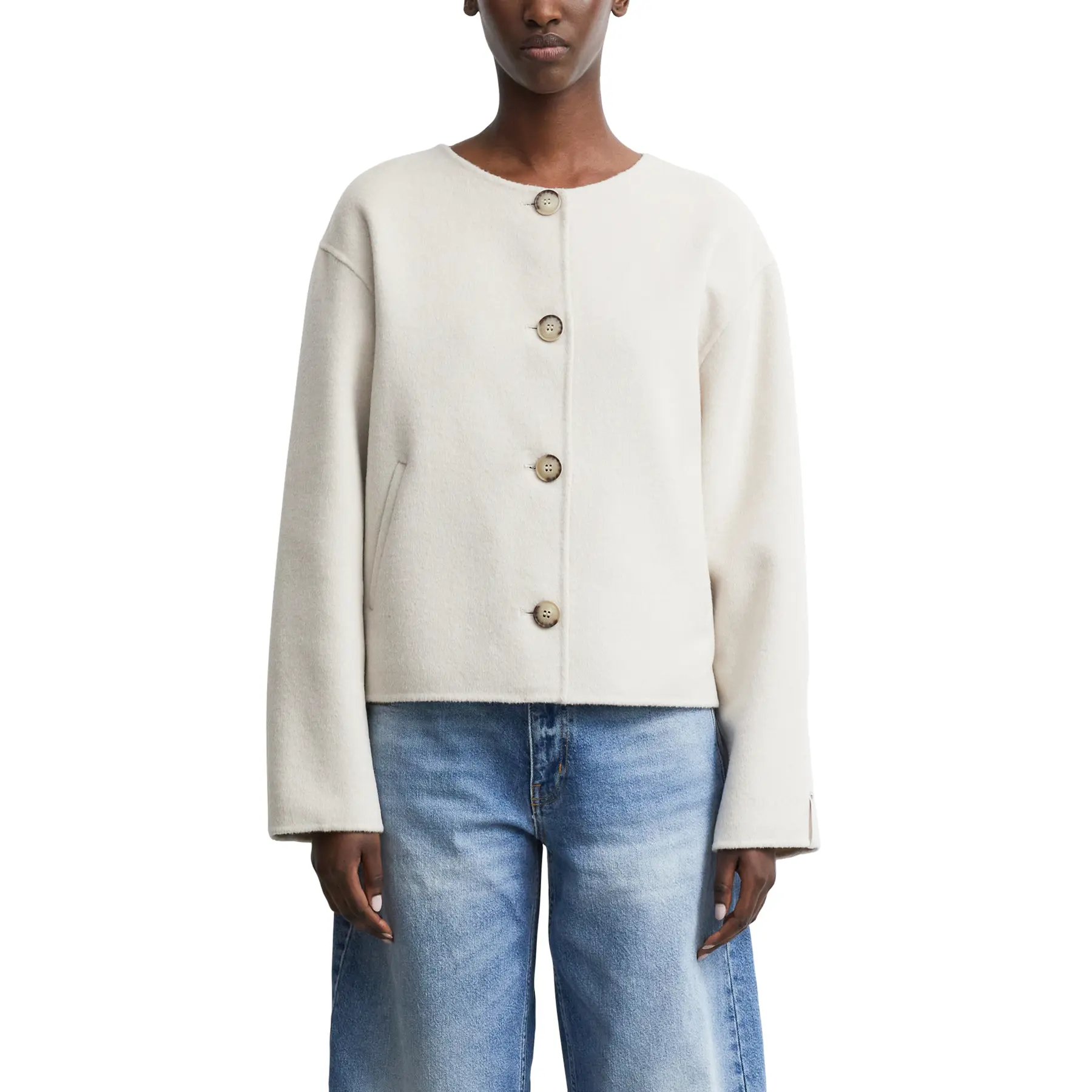 Wendejacke mit abnehmbarer Schal Damen COMMA