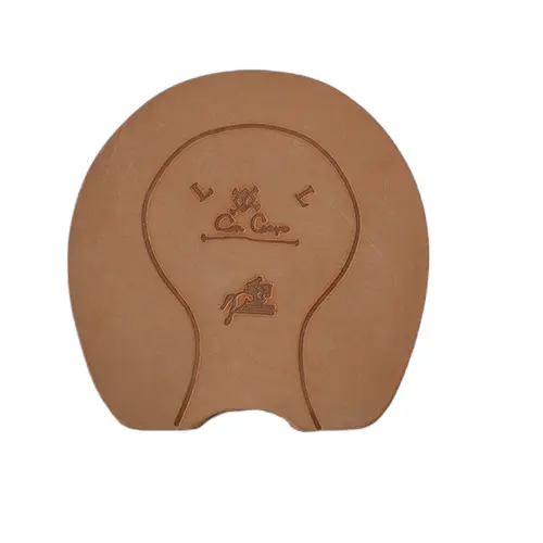 Semelles avec fer fermée en cuir Con Cuero