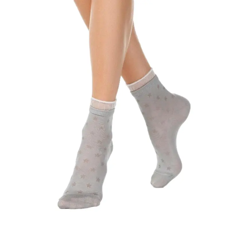 Calze in viscosa e maglia decorativa donna  Classic