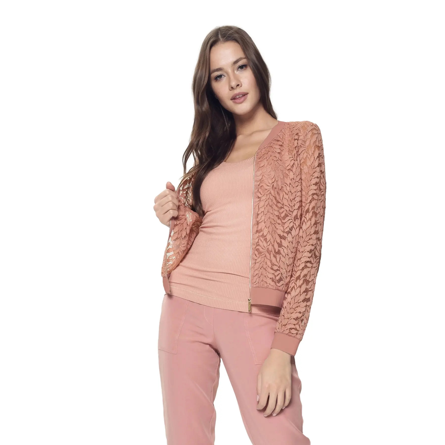 Cardigan ultra-tendenza in pizzo donna  LJ 903