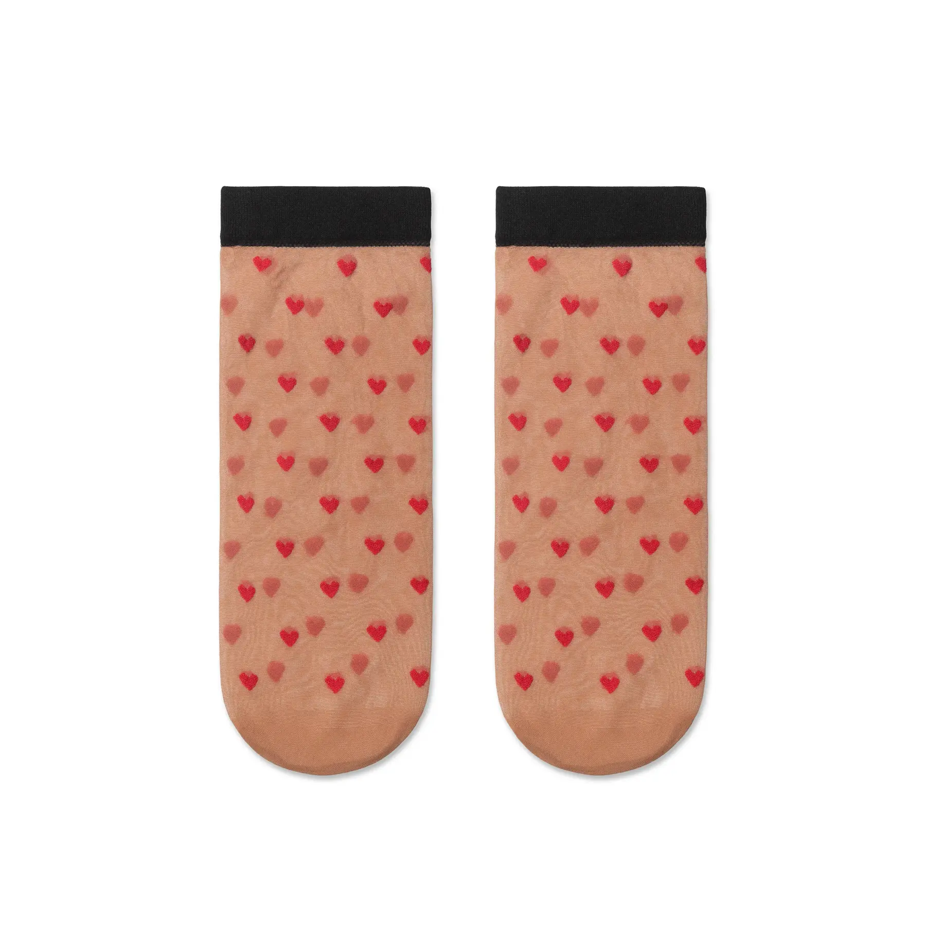 Damen Socken mit Herzmotiv Conte Elegant Fantasy