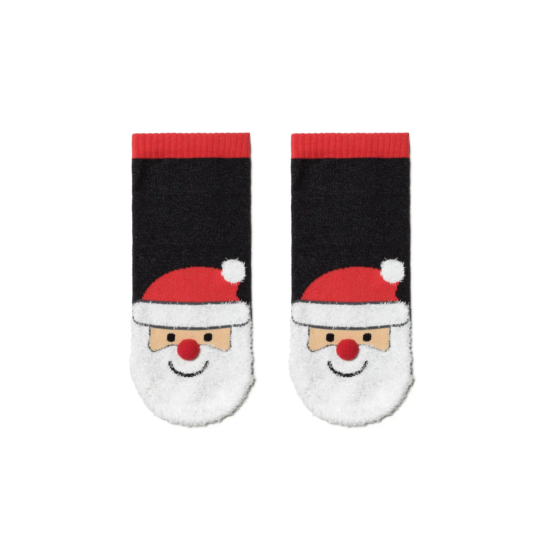 Socken mit flauschigem Faden und Pompon Damen Conte Elegant New Year