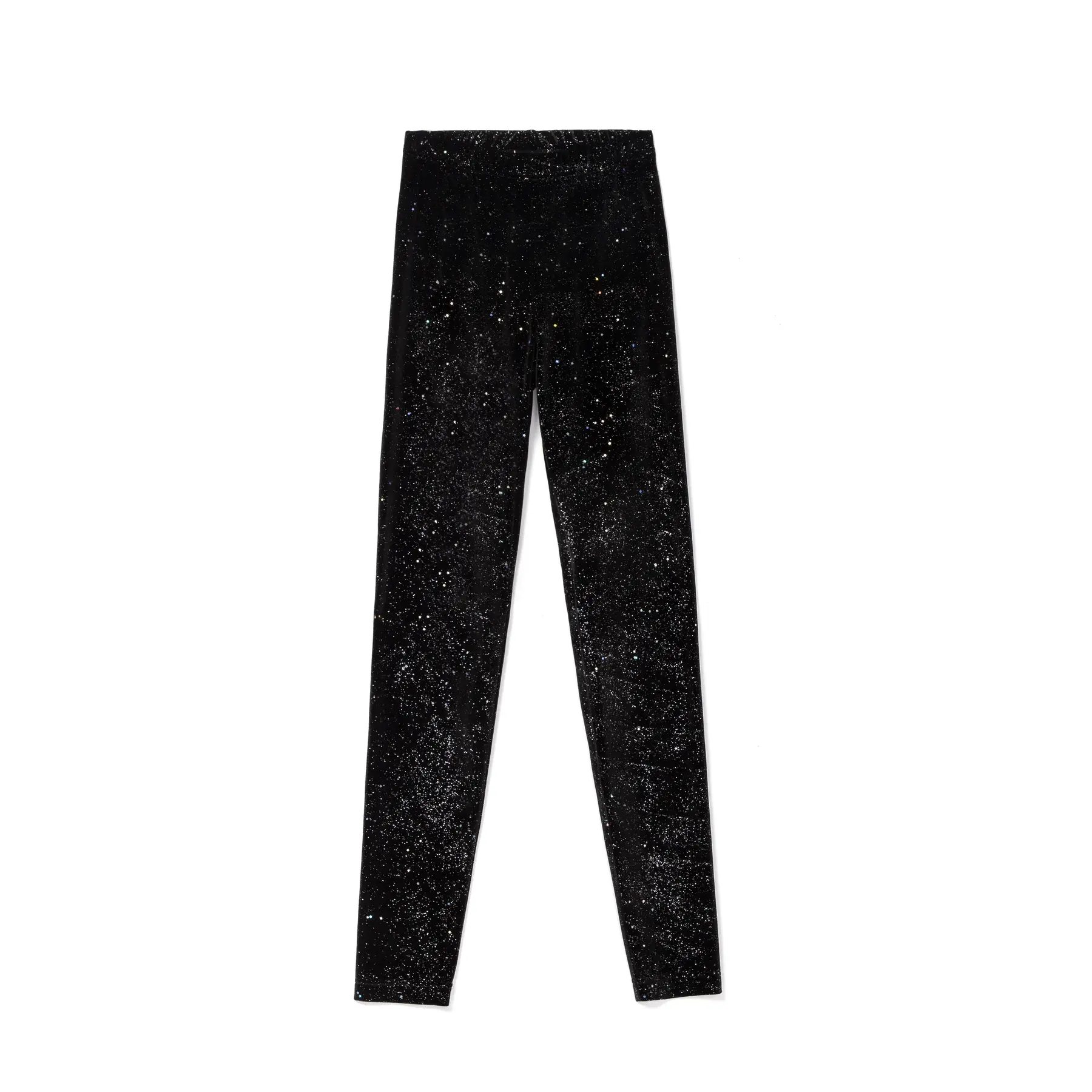 Hüftleggings aus Samt für Damen Conte Elegant Star