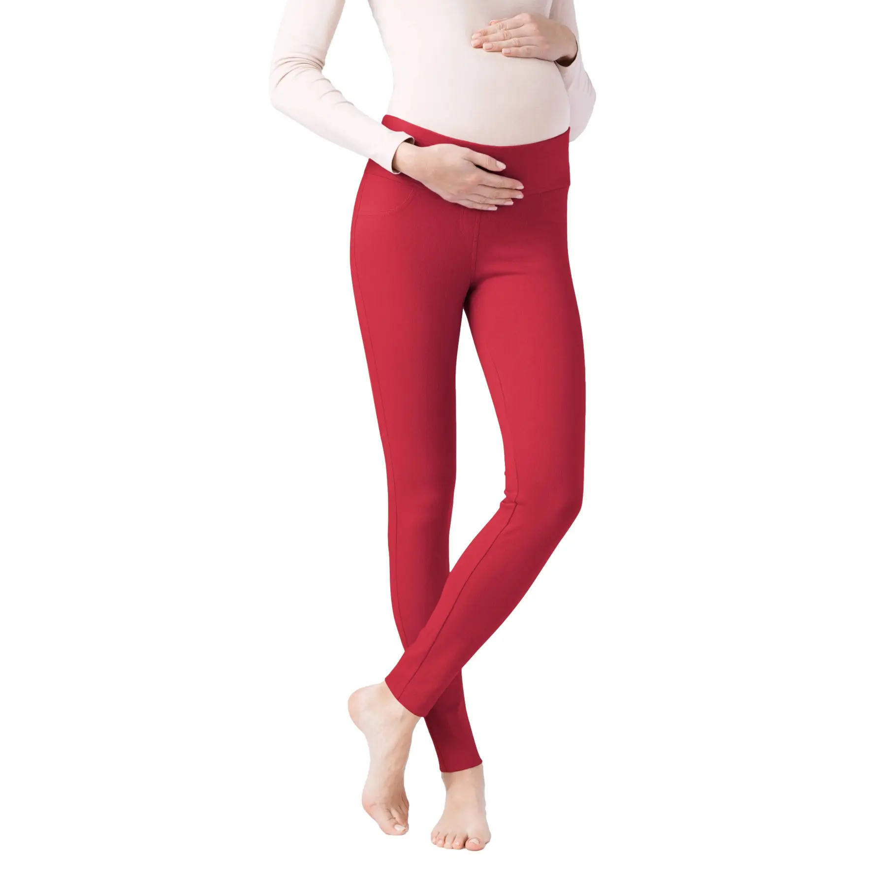 Jegging in gravidanza a vita bassa donna  Cosmo Belly