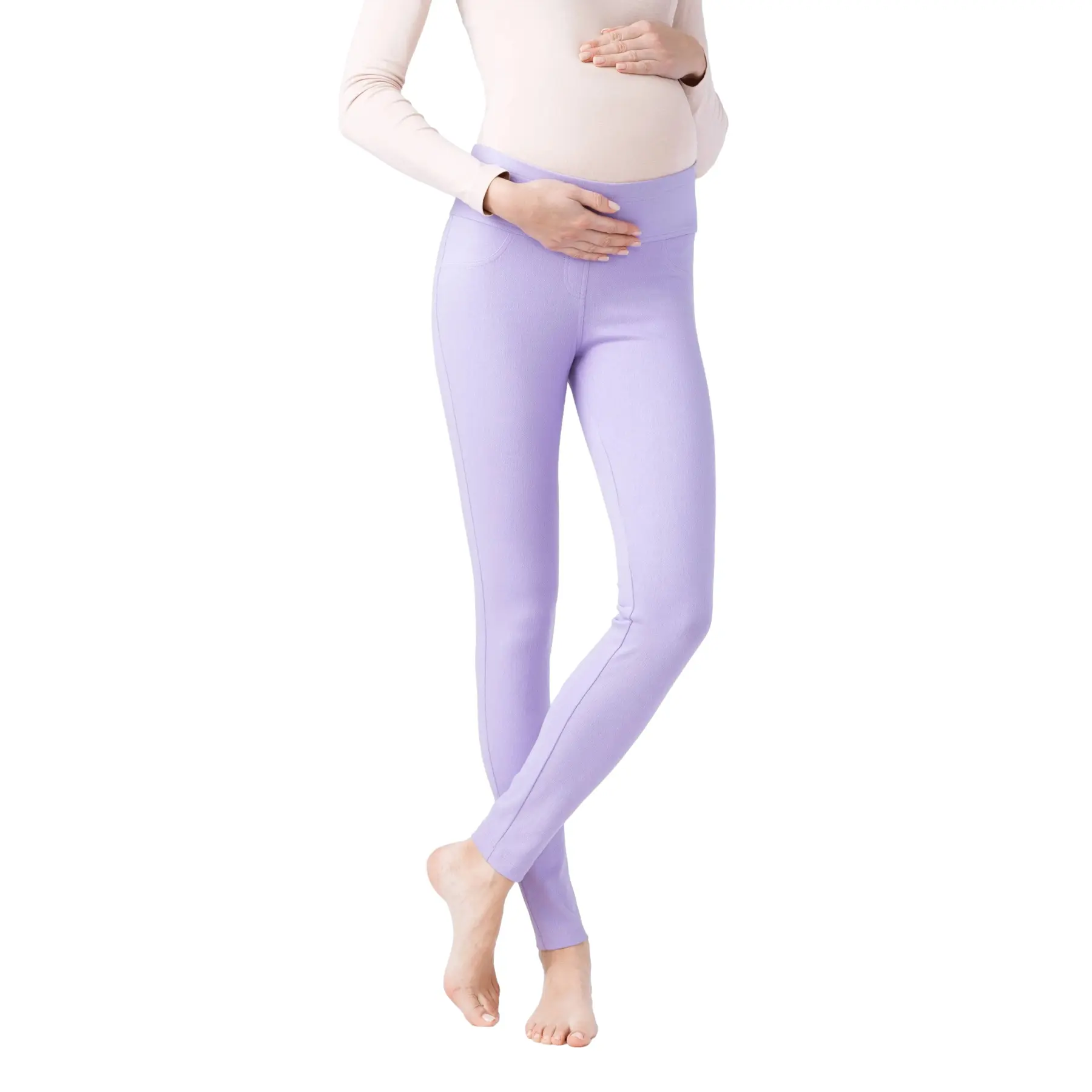 Jegging in gravidanza a vita bassa donna  Cosmo Belly
