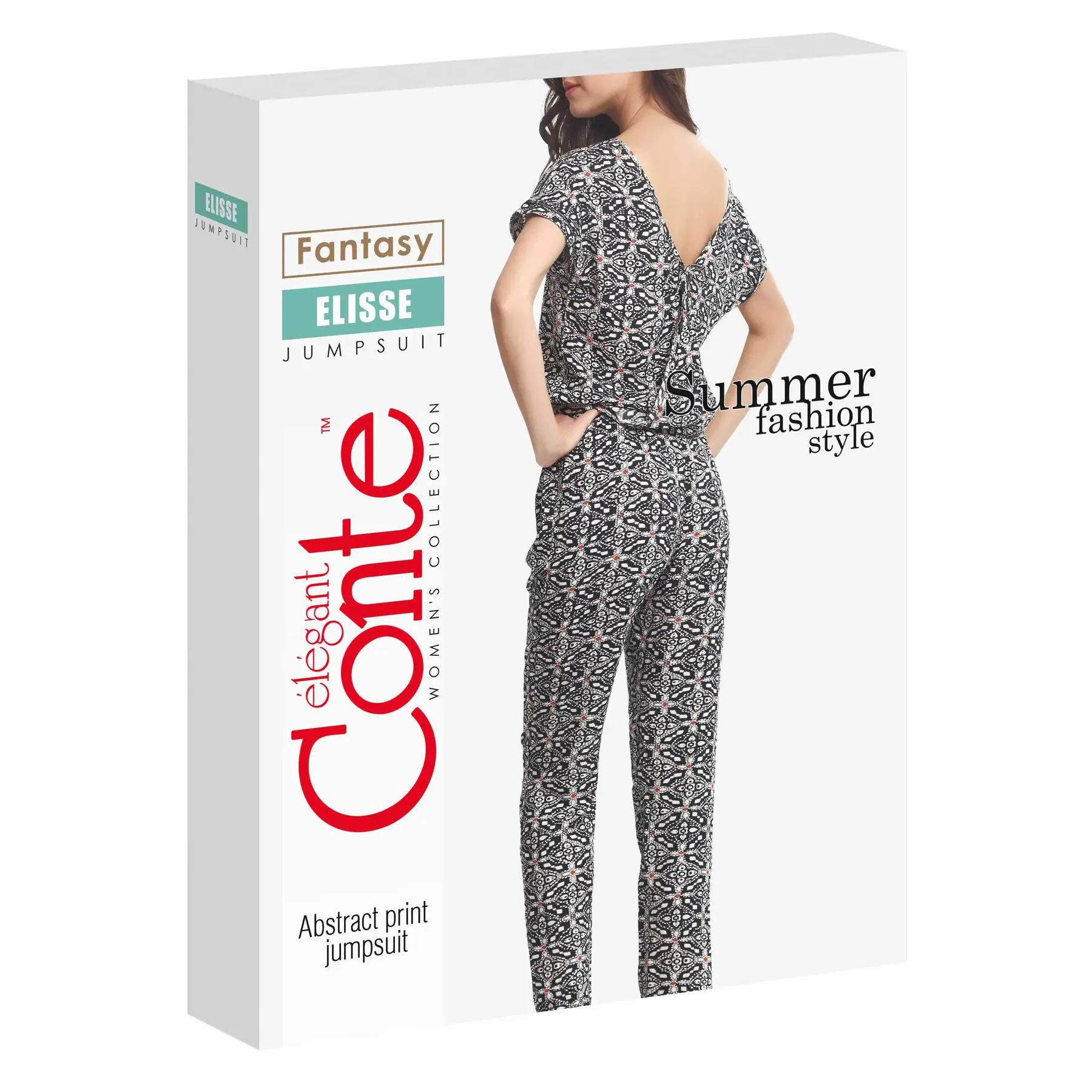 Jumpsuit Damen Conte Elegant Elisse