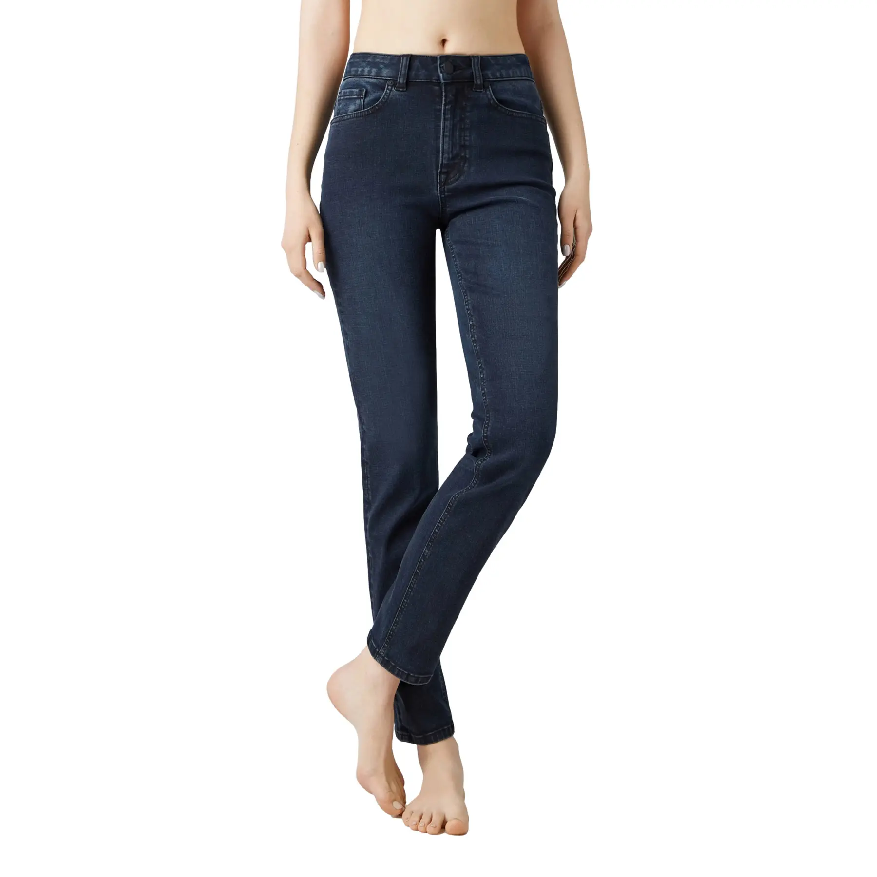 Jeans dritti donna  Con-377