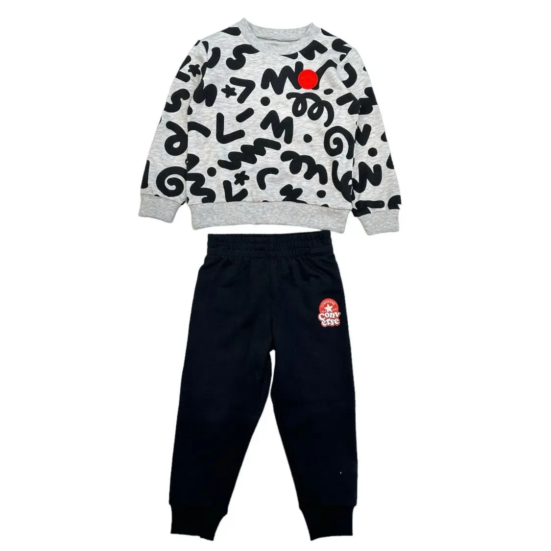 0196327752767 - Pullover Kind Squiggle Aop 0196327752767 - Pullover Kind Squiggle Aop