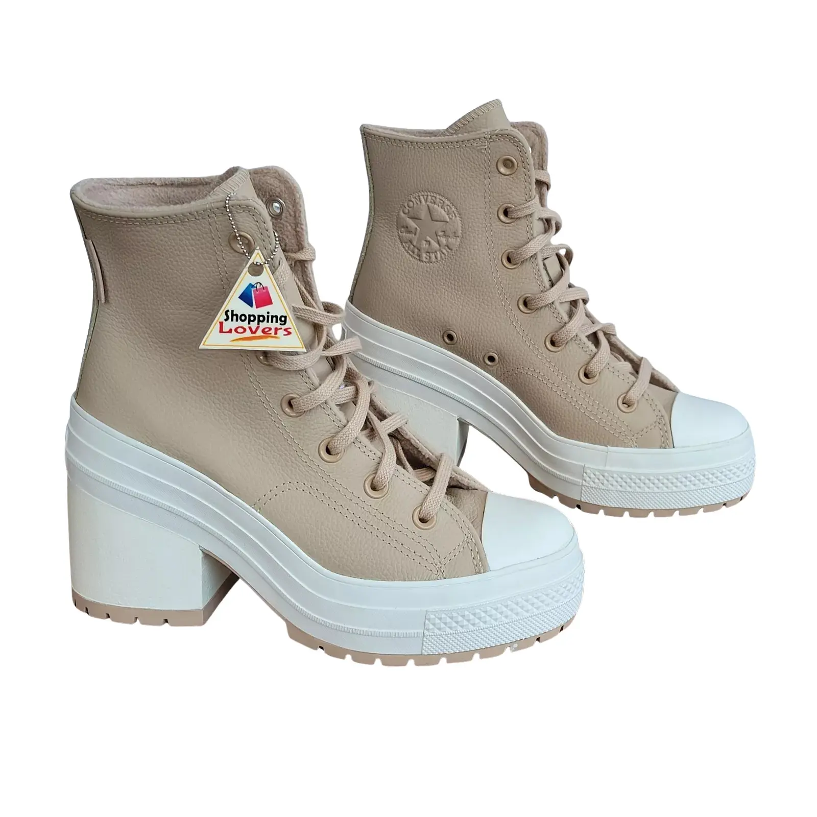 0194435181080 - Lederstiefeletten Damen Chuck 70 De Luxe