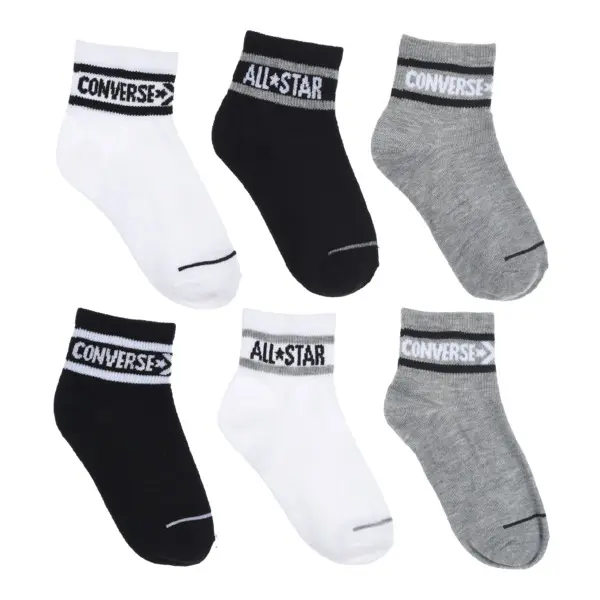 0617845037810 - Kindersocken CHN Basic Wordmark QTR (x6)