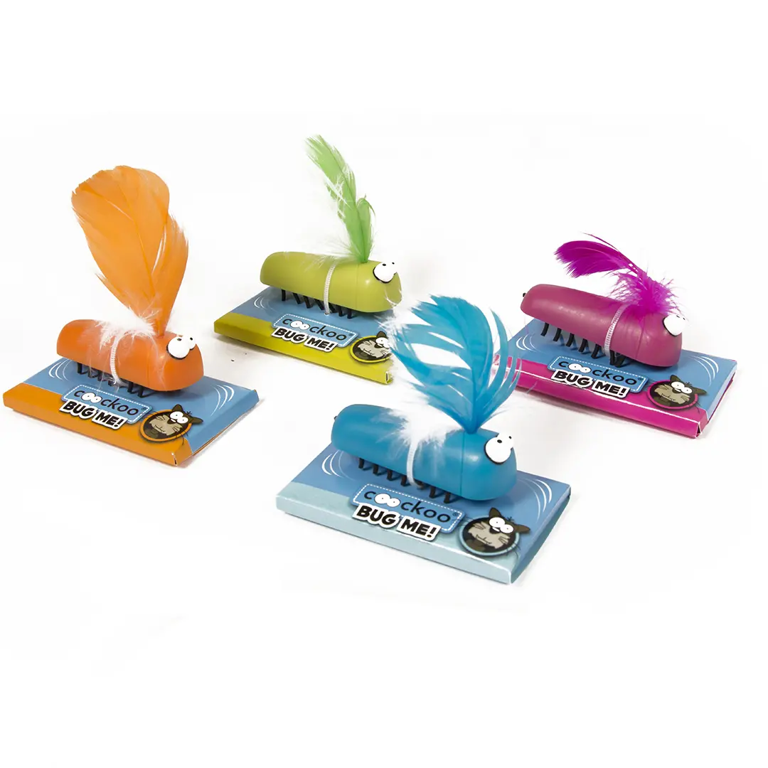 Coockoo Multicolore Cat Toys Bug Me