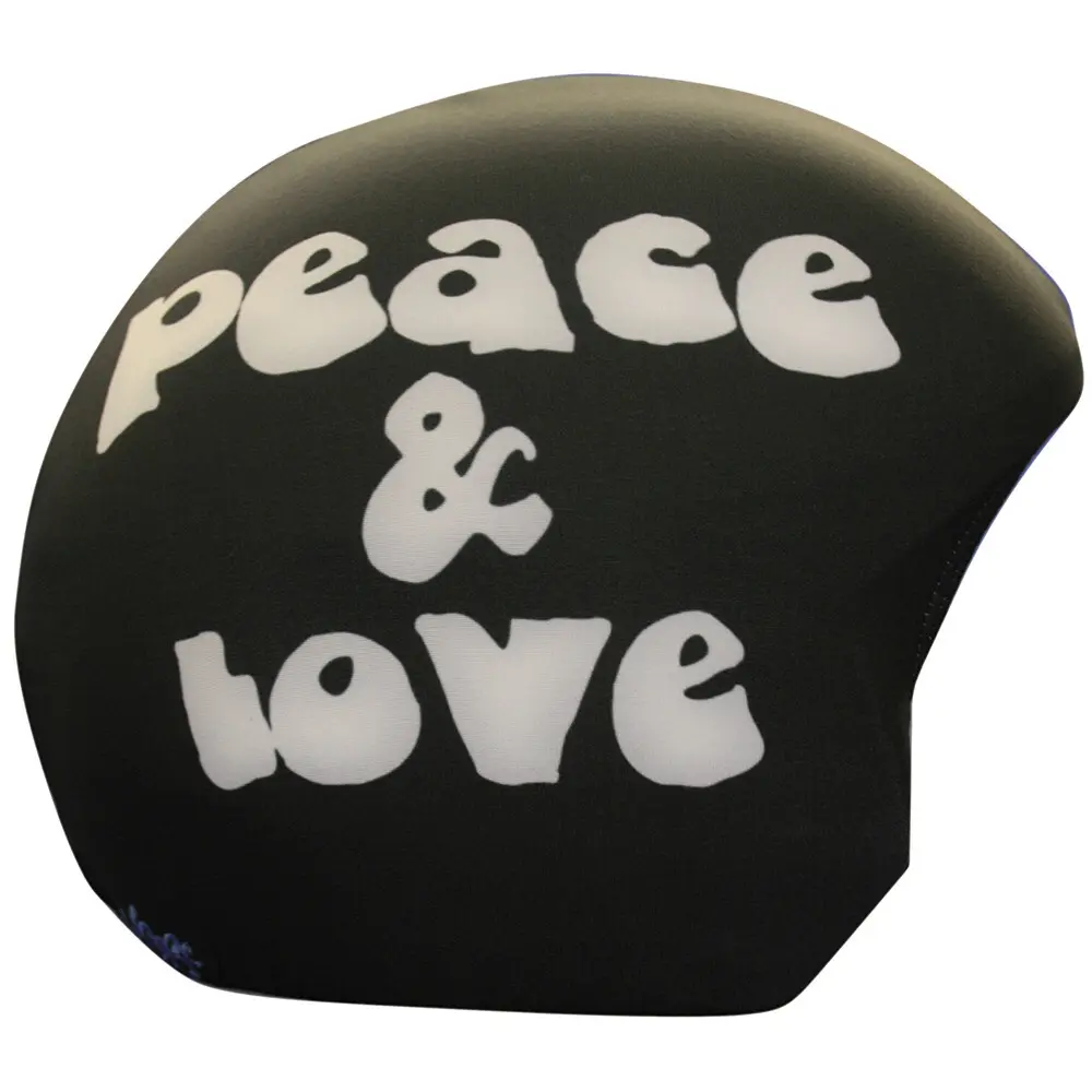 Helmtasche Coolcasc Coolprint Peace and Love