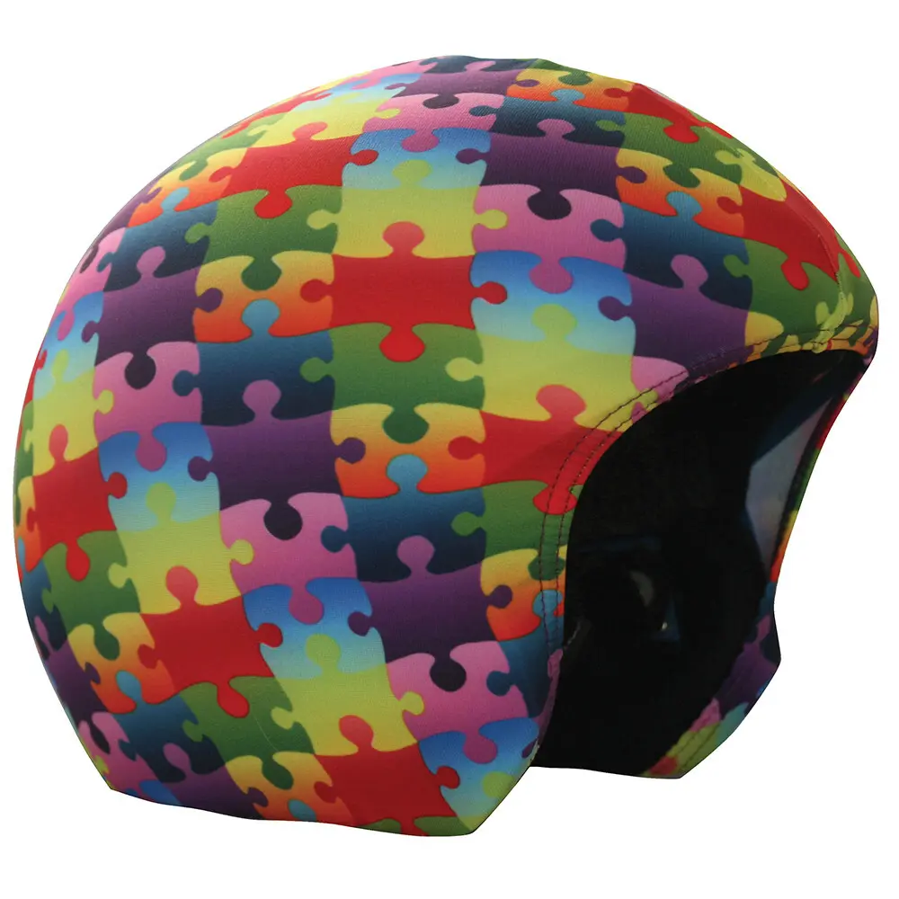Helmtasche Coolcasc Coolprint Puzzle couleur