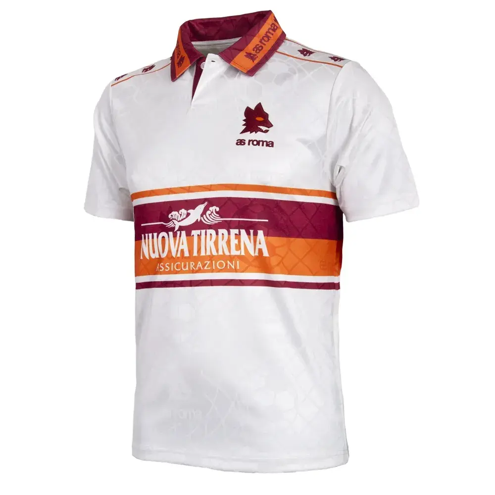 AS Roma Auswärts-Trikot 1994/95 Retro - Blanc - male - Size: XL