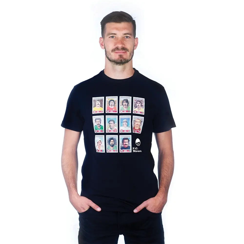 Copa Football T-Shirt Copa Moustache Dream Team