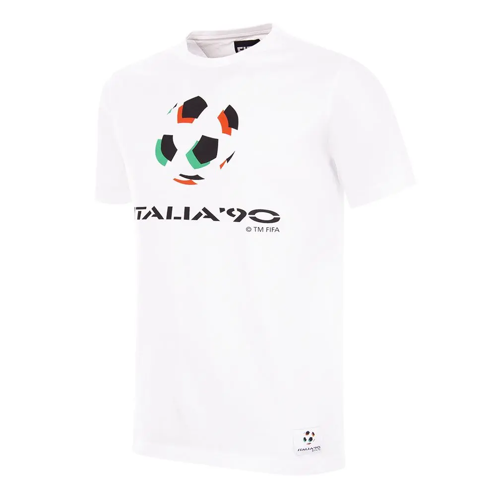 Copa Football T-Shirt Copa Italien World Cup Emblem 1990