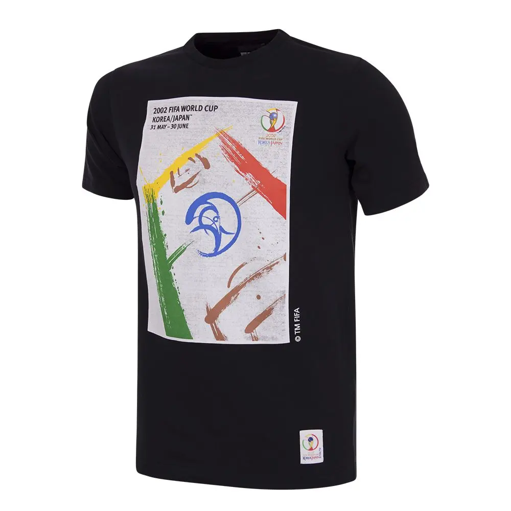 Copa Football T-Shirt Copa Japon South Korea World Cup Poster 2002