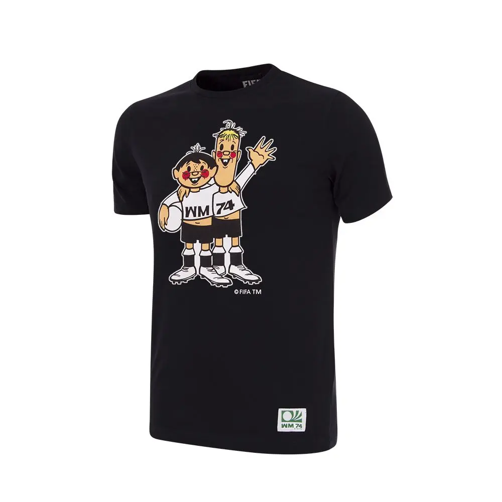 Copa Football Kinder T-Shirt Copa Deutschland Wm Mascot 1974