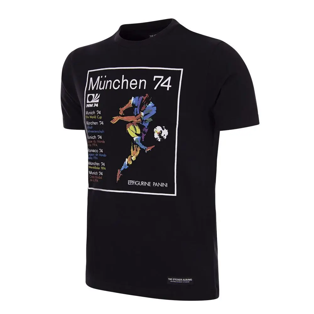 Copa Football T-Shirt Copa Panini Fifa Germany 1974 World Cup