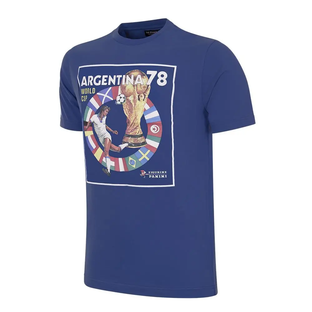 Copa Football T-Shirt Copa Panini Fifa Argentina 1978 World Cup
