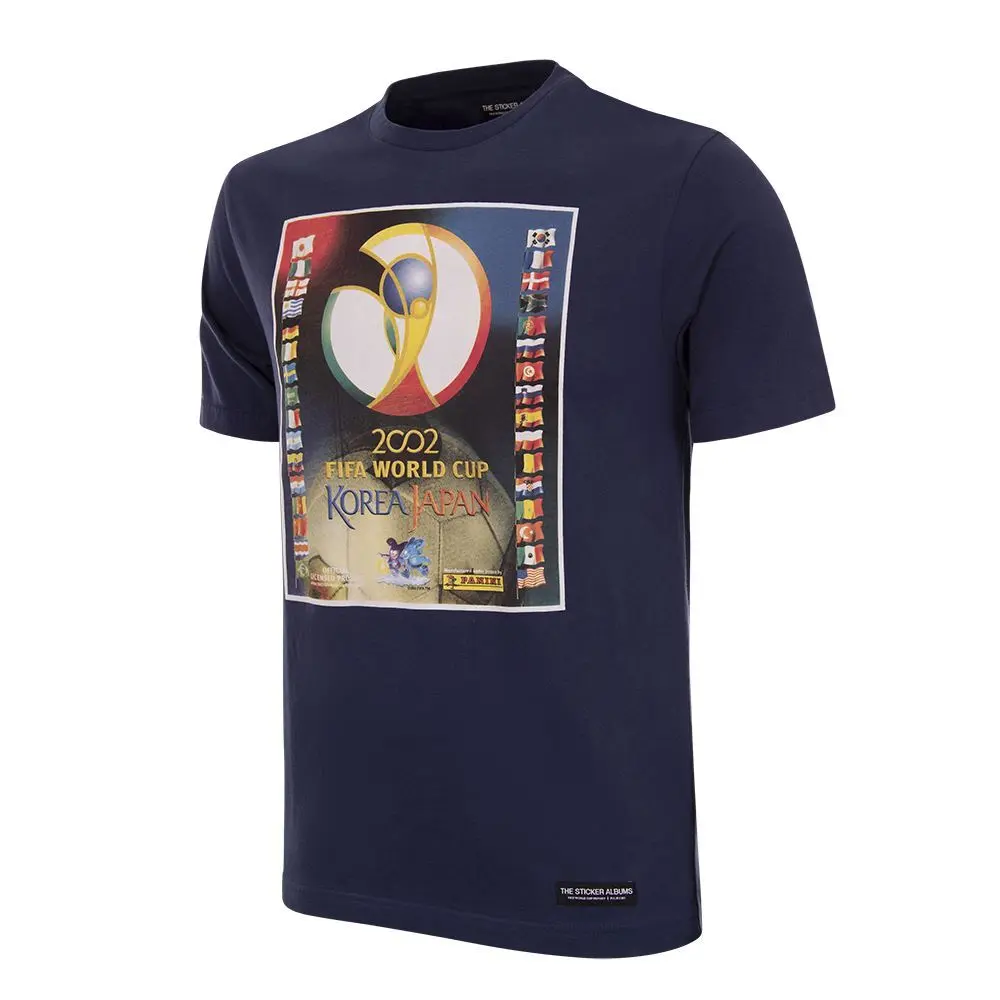 Copa Football T-Shirt Copa Panini Fifa South Korea Japan 2002 World Cup