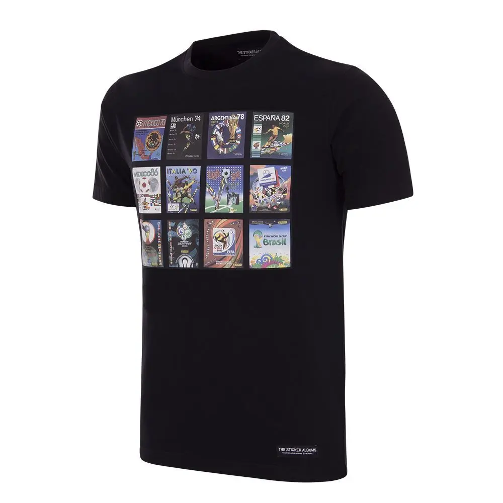 Copa Football T-Shirt Copa Panini Fifa World Cup Collage