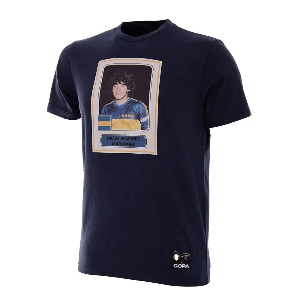 Selbstklebendes T-Shirt Copa Maradona X Boca - Bleu - male - Size: XL