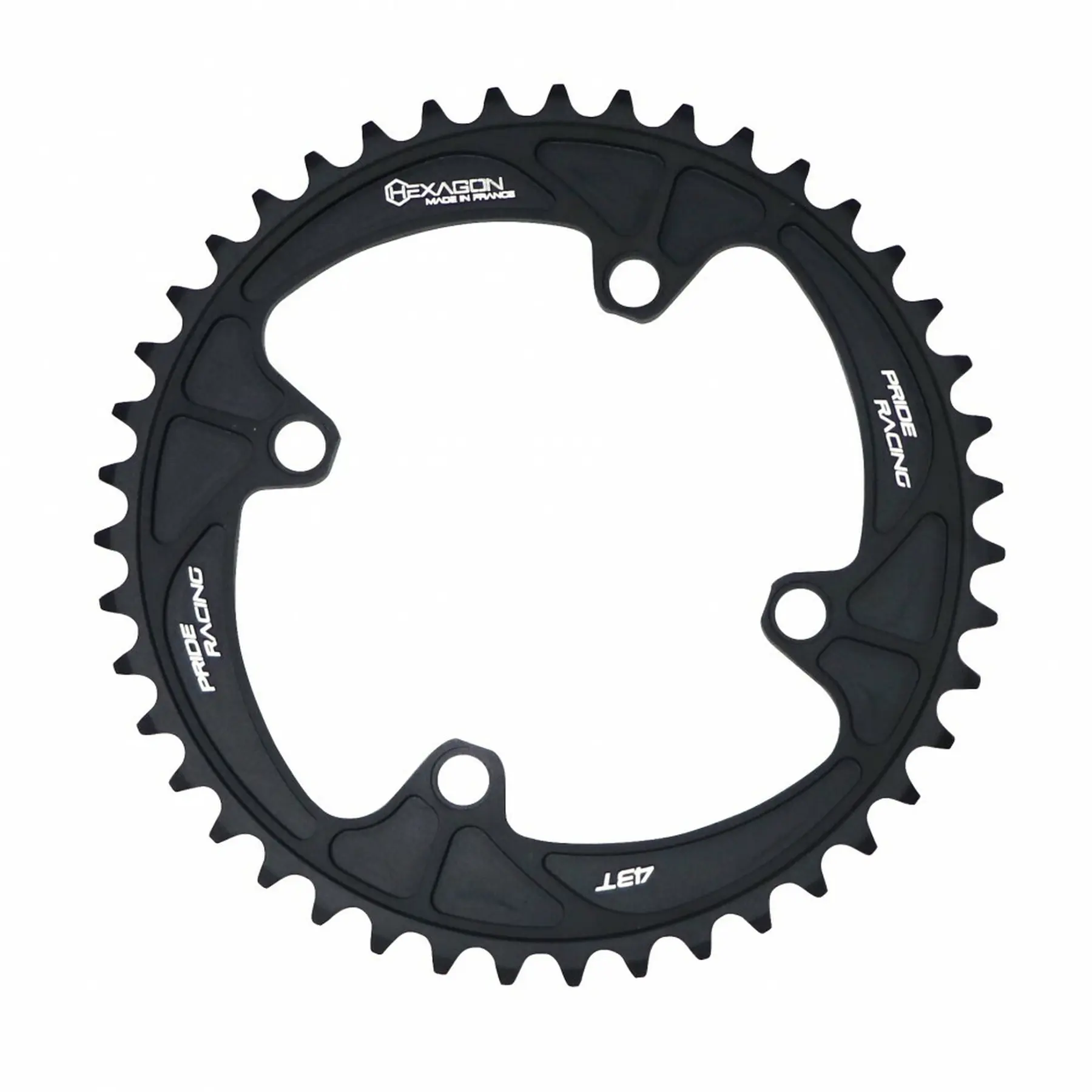 Image of Ritzel 4 gewindelose Schraube Pride Racing Hexagon 38T