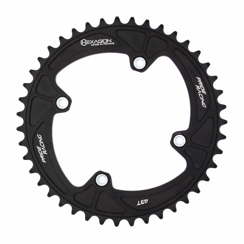 Velo Store - UK Sprocket 4 threaded screw Pride Racing Hexagon 42T | Extra 10% off with Subscription, Postage £16.79 to UK Fedex.