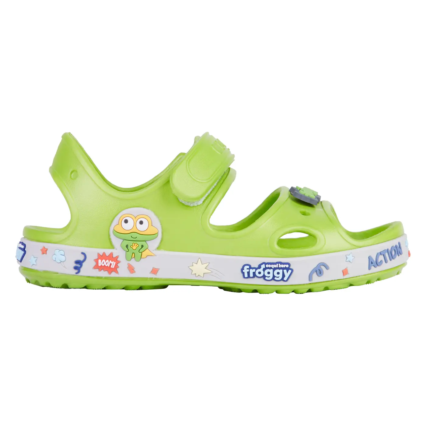 Coqui Sandalen Kinderen Yogi Groen 1546A - Maat 22-23