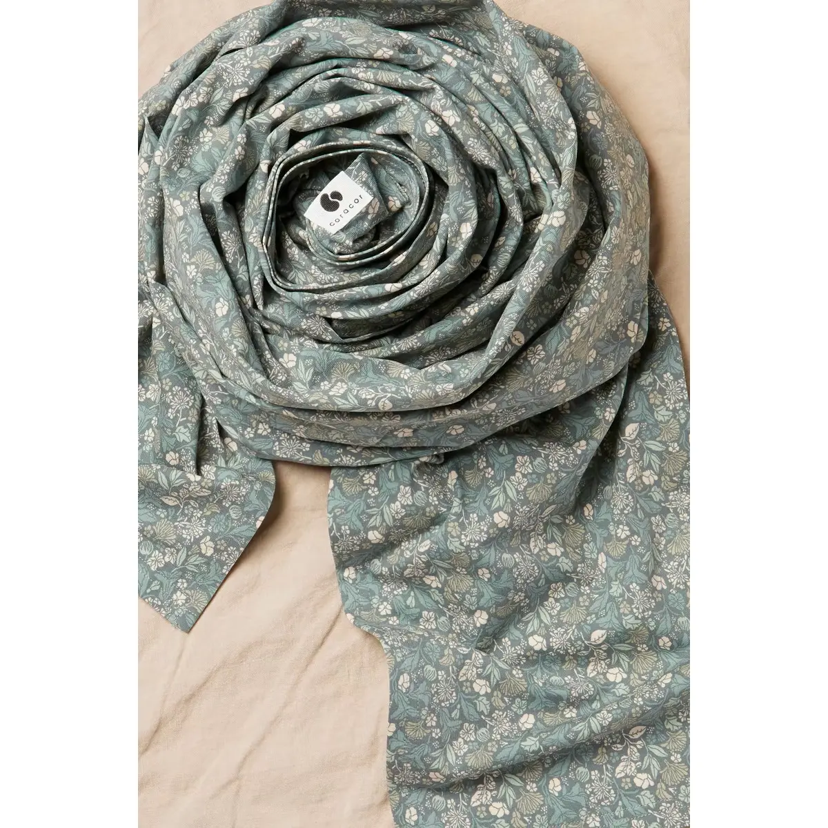 Babytrage-Schal Coracor Tinyflower