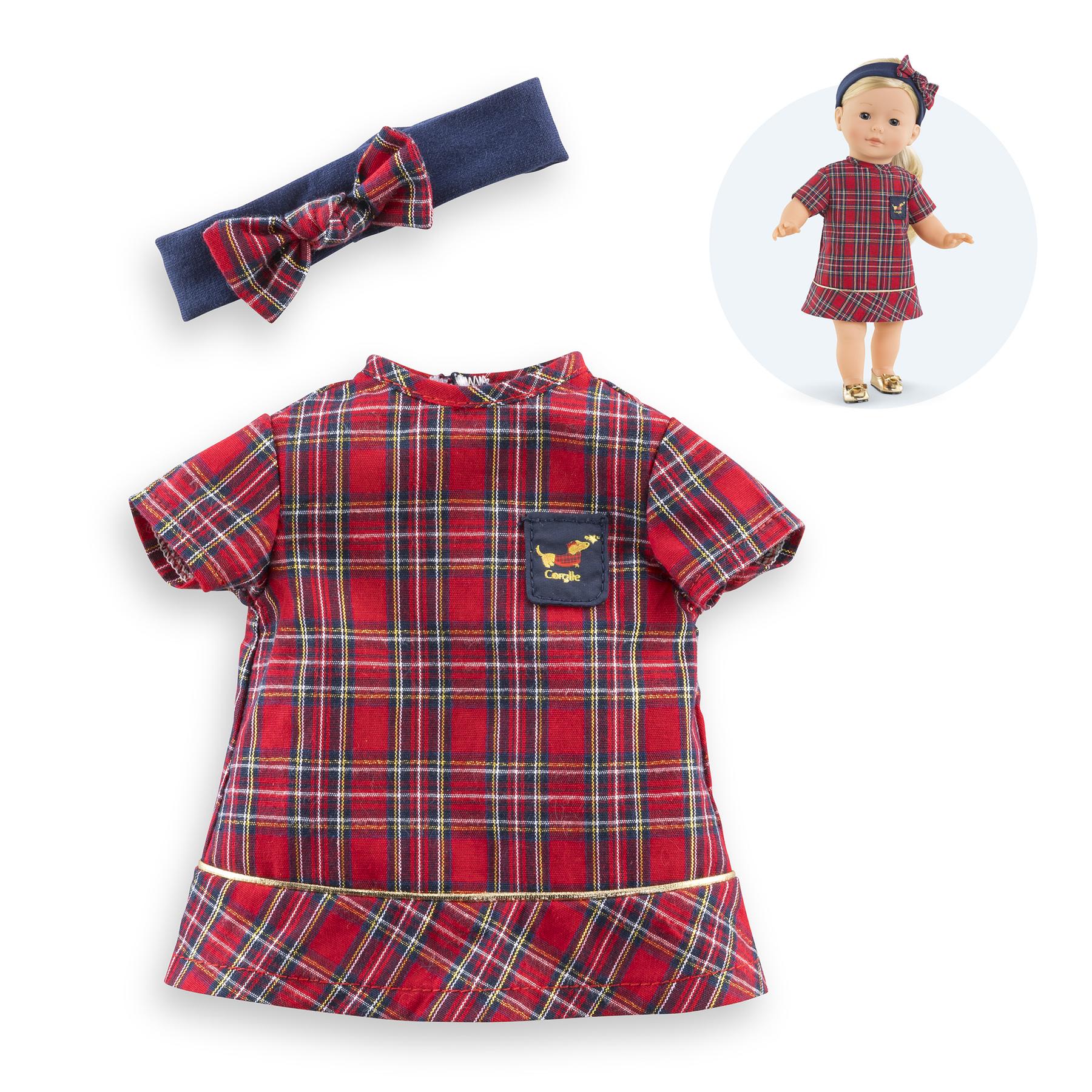4062013212951 - Kleid und Stirnband für Puppen En Fêtes