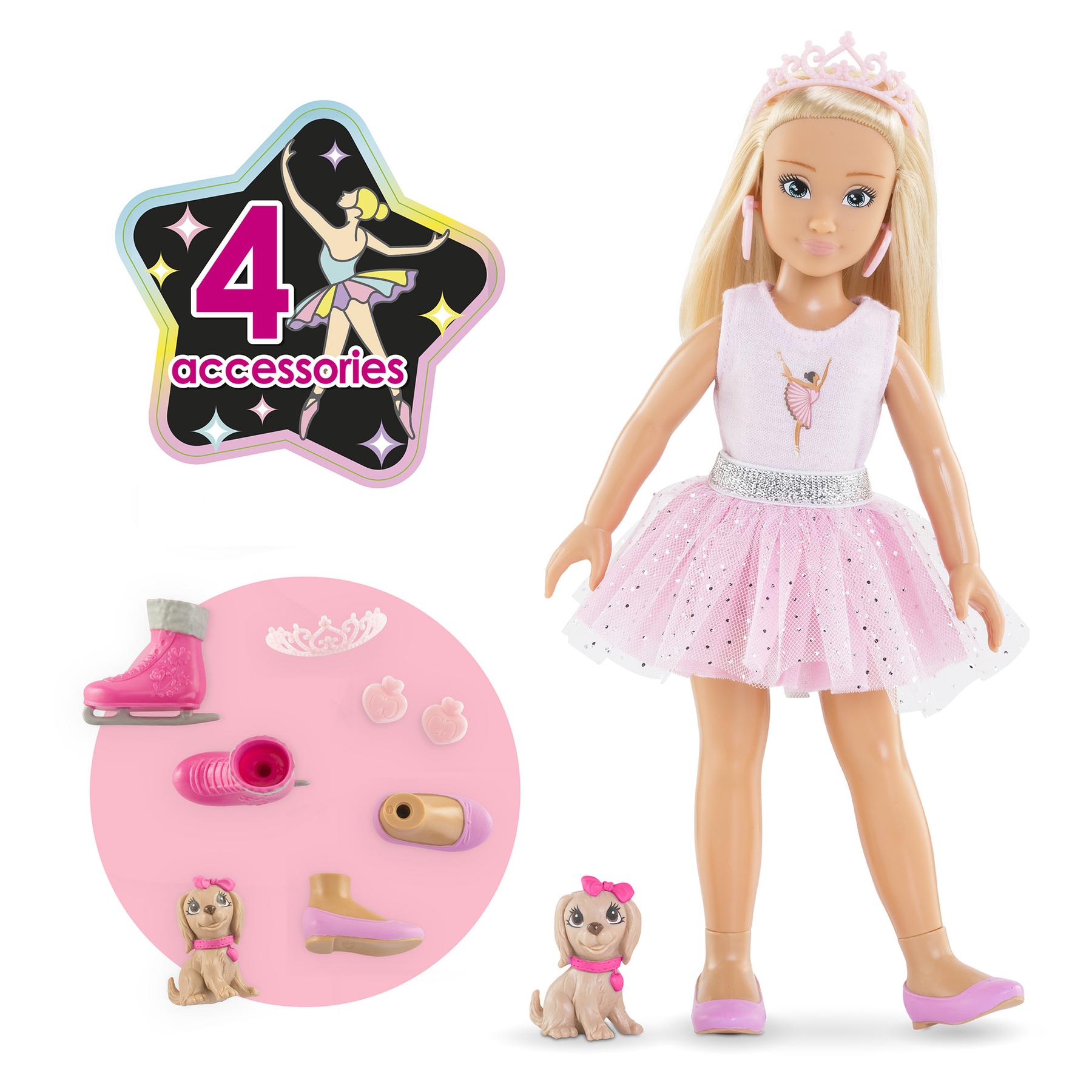 4062013600239 - Girls - Valentine Ballerina Fashion Doll Set