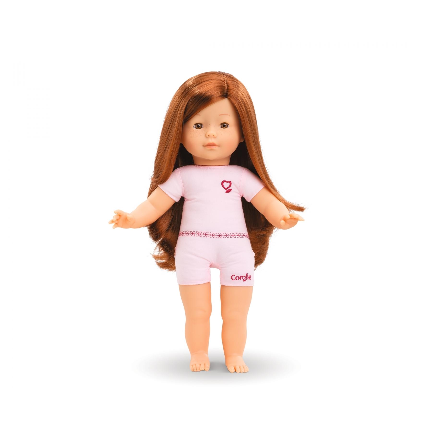 4062013200071 - Puppe MA COROLLE – PRUNE (36 cm) mit rotbraunen Haaren