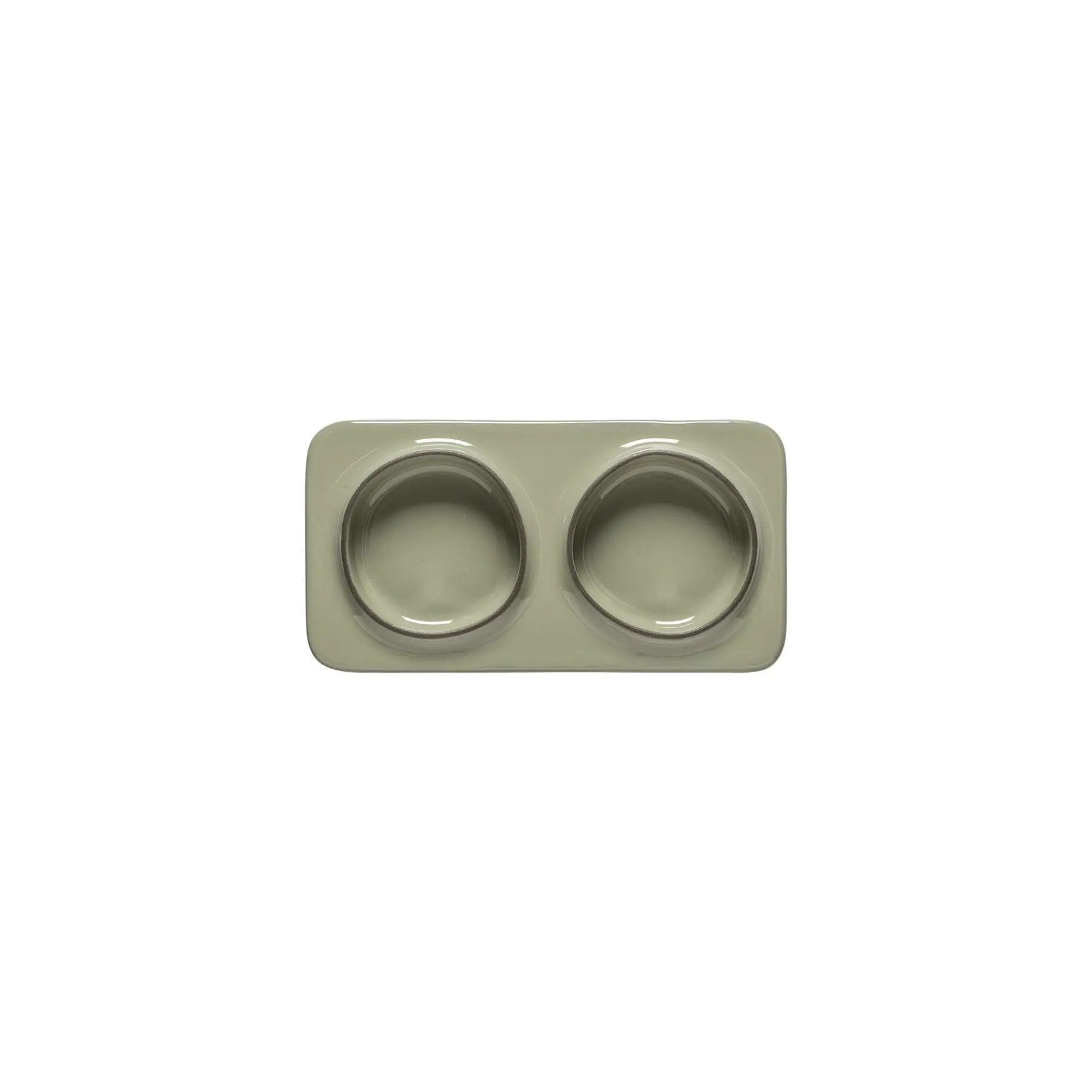 Rechteckiges Tablett mit 2 Fächern Costa Nova (x6)