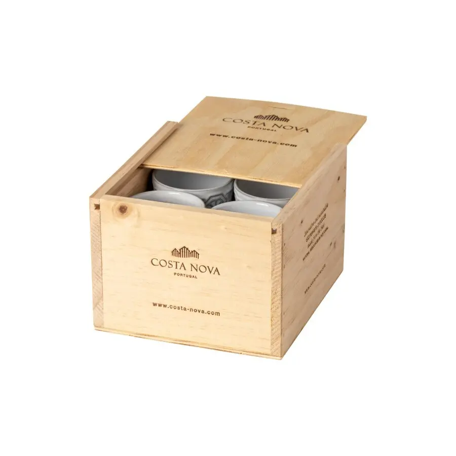 Boîte de rangement de 8 tasses Costa Nova Espresso Grespresso Eco Gres